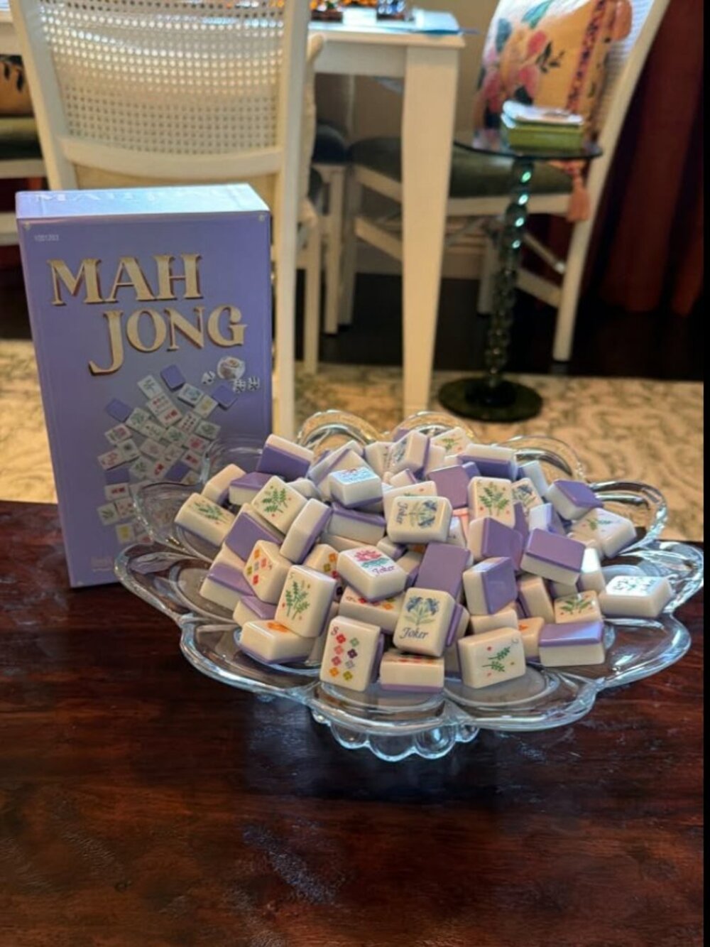 New! Hobby Lobby Viral Lavender Purple Mahjong Tiles